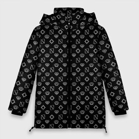 Женская зимняя куртка 3D с принтом GTA 5 Online Sessanta Nove #7 в Тюмени, верх — 100% полиэстер; подкладка — 100% полиэстер; утеплитель — 100% полиэстер | длина ниже бедра, силуэт Оверсайз. Есть воротник-стойка, отстегивающийся капюшон и ветрозащитная планка. 

Боковые карманы с листочкой на кнопках и внутренний карман на молнии | auto | grand | gta | gta5 | rockstar | sn | theft | гта | гта5 | рокстар | тревор