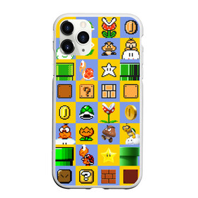 Чехол для iPhone 11 Pro матовый с принтом Super Mario Pop art в Тюмени, Силикон |  | bros | donkey kong | mario | super | игра | марио | офф | спин | супер | тоад