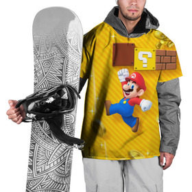 Накидка на куртку 3D с принтом Супер Марио в Тюмени, 100% полиэстер |  | Тематика изображения на принте: bros | donkey kong | mario | super | игра | марио | офф | спин | супер | тоад