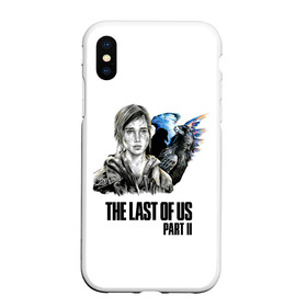 Чехол для iPhone XS Max матовый с принтом The last of US 2 в Тюмени, Силикон | Область печати: задняя сторона чехла, без боковых панелей | ellie | game | joel | naughty dog | the last of us | джоэл | одни из нас | элли