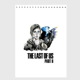 Скетчбук с принтом The last of US 2 в Тюмени, 100% бумага
 | 48 листов, плотность листов — 100 г/м2, плотность картонной обложки — 250 г/м2. Листы скреплены сверху удобной пружинной спиралью | Тематика изображения на принте: ellie | game | joel | naughty dog | the last of us | джоэл | одни из нас | элли