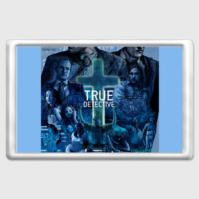 Магнит 45*70 с принтом TRUE DETECTIVE в Тюмени, Пластик | Размер: 78*52 мм; Размер печати: 70*45 | hbo | matthew mcconaughey | true detective | tv show | woody harrelson | арт | марти харт | минимализм | настоящий детектив | раст коул | сериал