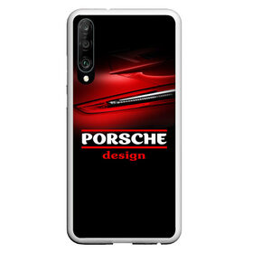 Чехол для Honor P30 с принтом Porsche design в Тюмени, Силикон | Область печати: задняя сторона чехла, без боковых панелей | Тематика изображения на принте: auto | porsche | porsche ag | авто | автомобиль | дизайн | машина | порше | суперкар | тачка