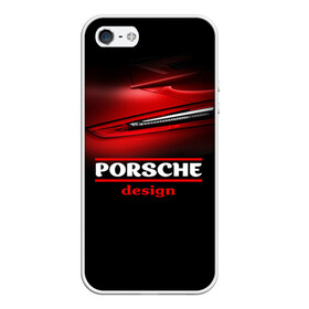 Чехол для iPhone 5/5S матовый с принтом Porsche design в Тюмени, Силикон | Область печати: задняя сторона чехла, без боковых панелей | Тематика изображения на принте: auto | porsche | porsche ag | авто | автомобиль | дизайн | машина | порше | суперкар | тачка