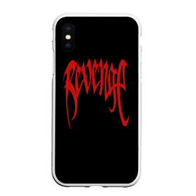 Чехол для iPhone XS Max матовый с принтом Revenge в Тюмени, Силикон | Область печати: задняя сторона чехла, без боковых панелей | Тематика изображения на принте: revenge | tentacion | xxxtentacion | тентасион