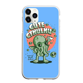 Чехол для iPhone 11 Pro матовый с принтом Ктулху в Тюмени, Силикон |  | cthulhu | cthulhu fhtagn | lovecraft | ктулху | лавкрафт
