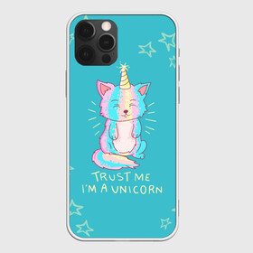Чехол для iPhone 12 Pro Max с принтом единорог в Тюмени, Силикон |  | cat | pony | unicorn