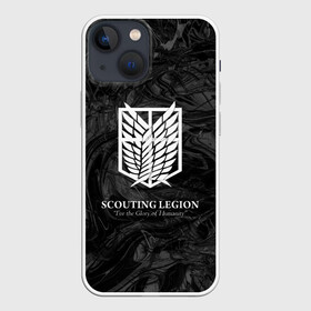 Чехол для iPhone 13 mini с принтом АТАКА ТИТАНОВ. Разводы в Тюмени,  |  | attack on titan | shingeki no kyojin | атака титанов