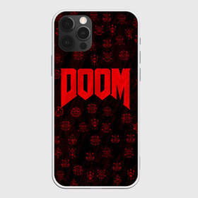 Чехол для iPhone 12 Pro Max с принтом DOOM в Тюмени, Силикон |  | devil | doom | hell | mark of the doom slayer | slayer | ад | гарнил | дум | знаки | иероглифы | компьютерные игры 2019 | преисподняя | символ | солдат