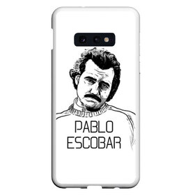 Чехол для Samsung S10E с принтом Pablo Escobar в Тюмени, Силикон | Область печати: задняя сторона чехла, без боковых панелей | Тематика изображения на принте: escobar | loving pablo | эскобар