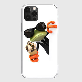 Чехол для iPhone 12 Pro Max с принтом Агент легушач в Тюмени, Силикон |  | Тематика изображения на принте: агент | легушач | лягушка | мороженное
