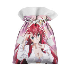 Подарочный 3D мешок с принтом Rias Gremory в Тюмени, 100% полиэстер | Размер: 29*39 см | Тематика изображения на принте: high | school | азазель | ангел | аниме | демоны | иссэе | иссэй | клан гремори | манга | монстры | ранобэ | риас | хёдо