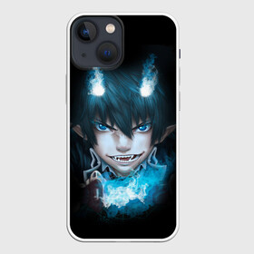 Чехол для iPhone 13 mini с принтом Рин Окумура в Тюмени,  |  | blue | exorcist | ария | ассии | вурдалак | геенны | демон | драгун | манга | рыцарь | синий | укротитель | экзорцист