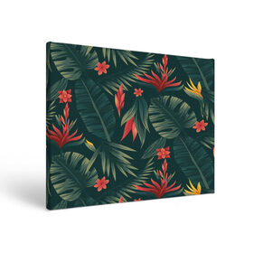 Холст прямоугольный с принтом Тропики в Тюмени, 100% ПВХ |  | вектор | джунгли | дизайн | зеленый | красиво | красный | лес | лето | папоротник | тропики | тропические листья
