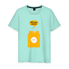 Мужская футболка хлопок с принтом Orange Is the New Black в Тюмени, 100% хлопок | прямой крой, круглый вырез горловины, длина до линии бедер, слегка спущенное плечо. | Тематика изображения на принте: 