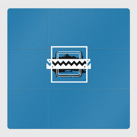 Магнитный плакат 3Х3 с принтом R6S FROST в Тюмени, Полимерный материал с магнитным слоем | 9 деталей размером 9*9 см | 6 | cybersport | esport | logo | pro league | rainbow | rainbow six siege | six | team | киберспорт | лого | радуга осада