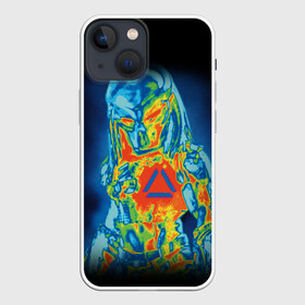 Чехол для iPhone 13 mini с принтом PREDATOR | ХИЩНИК в Тюмени,  |  | 90 е | alien | predator | алфи аллен | кино | оливия манн | пришельцы | фильмы | хищник | чужой | шейн блэк