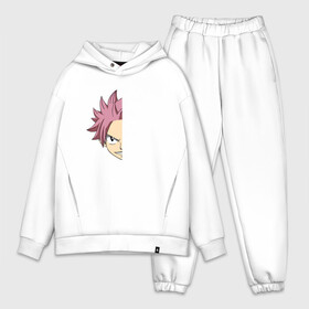 Мужской костюм хлопок OVERSIZE с принтом Natsu Quote в Тюмени,  |  | fairy tail | нацу | хвост феи