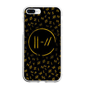 Чехол для iPhone 7Plus/8 Plus матовый с принтом TWENTY ONE PILOTS TOP в Тюмени, Силикон | Область печати: задняя сторона чехла, без боковых панелей | 21 pilots | 21p | music | rock | top | trench | twenty one pilots | группа | музыка | рок