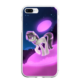 Чехол для iPhone 7Plus/8 Plus матовый с принтом My Little Pony в Тюмени, Силикон | Область печати: задняя сторона чехла, без боковых панелей | little | magic | my | pony | дракон | дружба | единорог | искорка | пони | селестия | спайк | сумеречная | это чудо