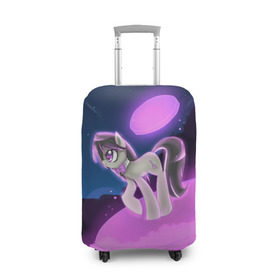 Чехол для чемодана 3D с принтом My Little Pony в Тюмени, 86% полиэфир, 14% спандекс | двустороннее нанесение принта, прорези для ручек и колес | little | magic | my | pony | дракон | дружба | единорог | искорка | пони | селестия | спайк | сумеречная | это чудо