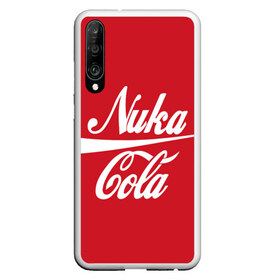 Чехол для Honor P30 с принтом NUKA COLA в Тюмени, Силикон | Область печати: задняя сторона чехла, без боковых панелей | 101 | 111 | 76 | atom cats | bethesda | brotherhood of steel | fallout | nuka cola | outcast | tunnel snakes | vault | war | братство стали | бункер | война | убежище | фолаут | фоллаут | ядеркола