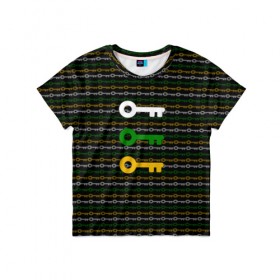 Детская футболка 3D с принтом Ready Player One в Тюмени, 100% гипоаллергенный полиэфир | прямой крой, круглый вырез горловины, длина до линии бедер, чуть спущенное плечо, ткань немного тянется | 