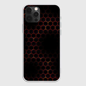 Чехол для iPhone 12 Pro Max с принтом СТАЛЬНАЯ БРОНЯ в Тюмени, Силикон |  | geometry | orange | steel | texture | yellow | абстракция | броня | геометрия | защита | костюм | соты | сталь | текстура | цветные