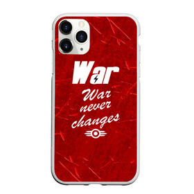 Чехол для iPhone 11 Pro Max матовый с принтом WAR NEVER CHANGES в Тюмени, Силикон |  | 101 | 111 | 76 | atom cats | bethesda | brotherhood of steel | fallout | nuka cola | outcast | tunnel snakes | vault | war | братство стали | бункер | война | убежище | фолаут | фоллаут | ядеркола