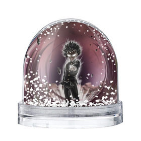 Снежный шар с принтом Mob Psycho 100 в Тюмени, Пластик | Изображение внутри шара печатается на глянцевой фотобумаге с двух сторон | anime | mob psycho 100 | shigeo kageyama | аниме | моб психо 100