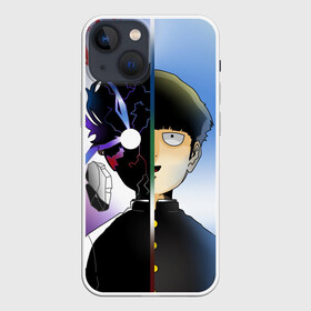 Чехол для iPhone 13 mini с принтом Моб в Тюмени,  |  | Тематика изображения на принте: anime | mob psycho 100 | shigeo kageyama | аниме | моб психо 100