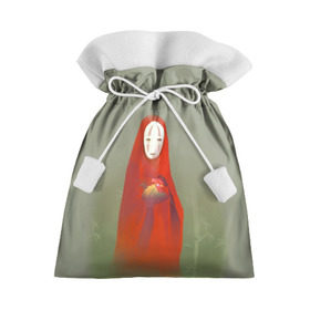 Подарочный 3D мешок с принтом Унесенные призраками в Тюмени, 100% полиэстер | Размер: 29*39 см | Тематика изображения на принте: spirited away | аниме | безликий | унесённые призраками | хаяо миядзаки
