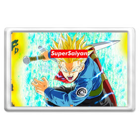 Магнит 45*70 с принтом Super Saiyan в Тюмени, Пластик | Размер: 78*52 мм; Размер печати: 70*45 | anime | dragon ball | аниме | гоку | драгон бол | дракона жемчуг