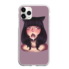 Чехол для iPhone 11 Pro Max матовый с принтом Kitty в Тюмени, Силикон |  | ahegao | anime | аниме | ахегао