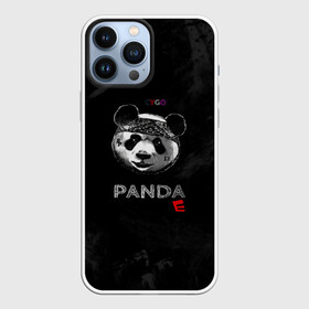 Чехол для iPhone 13 Pro Max с принтом Cygo   panda E в Тюмени,  |  | cygo | panda e | rap | бандана | гепард | голова | леонид вакальчук | медведь | мы бежим с тобой как будто от гепарда | надпись | панда е | реп | репер | рэп | рэпер | сайго | суго | цуго