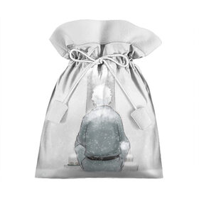 Подарочный 3D мешок с принтом Snow в Тюмени, 100% полиэстер | Размер: 29*39 см | Тематика изображения на принте: anime | gin tama | gintama | аниме | гинтама