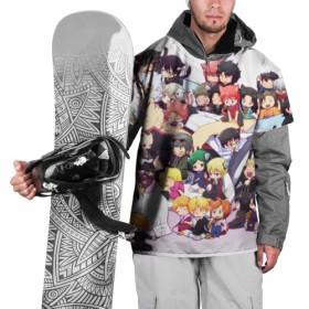 Накидка на куртку 3D с принтом Full Gintama в Тюмени, 100% полиэстер |  | Тематика изображения на принте: anime | gin tama | gintama | аниме | гинтама