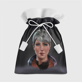 Подарочный 3D мешок с принтом Kara fan art в Тюмени, 100% полиэстер | Размер: 29*39 см | 2038 | become | connor | dbh | detroit | gamer | human | kara | андроид | девиант | детройт | кара | квест | коннор | маркус
