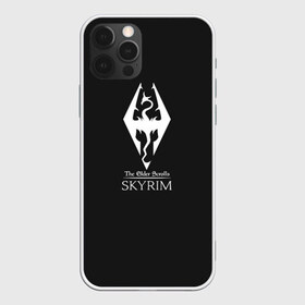 Чехол для iPhone 12 Pro Max с принтом THE ELDER SCROLLS в Тюмени, Силикон |  | Тематика изображения на принте: dovahkiin | dragonborn | fus ro dah | rpg | skyrim | tes | the elder scrolls | докавин | рпг