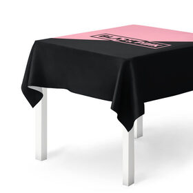 Скатерть 3D с принтом Black Pink в Тюмени, 100% полиэстер (ткань не мнется и не растягивается) | Размер: 150*150 см | black pink | blackpink | square two | square up | дженни ким | лалиса манобан