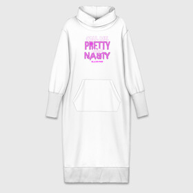 Платье удлиненное хлопок с принтом Call Me Pretty And Nasty в Тюмени,  |  | blackpink | k pop | music | блэк пинк | дженни | джису | лис | музыка | розэ