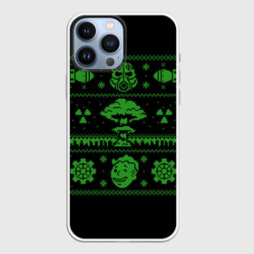 Чехол для iPhone 13 Pro Max с принтом Новогодний Фалаут в Тюмени,  |  | christmas fallout | christmas sweater | fallout | sweater | sweater style | новогодний свитер | новый год | свитер | фалаут