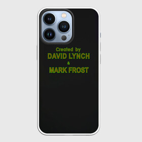 Чехол для iPhone 13 Pro с принтом Created by Lynch  Frost в Тюмени,  |  | david lynch | mark frost | twin peaks | твин пикс