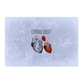 Магнитный плакат 3Х2 с принтом кардиолог в Тюмени, Полимерный материал с магнитным слоем | 6 деталей размером 9*9 см | 