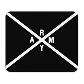 Коврик прямоугольный с принтом BTS ARMY в Тюмени, натуральный каучук | размер 230 х 185 мм; запечатка лицевой стороны | bts | bts army | j hope | jimin | jin | jungkook | k pop | rap monster | rapmon | suga | v | бтс | корея