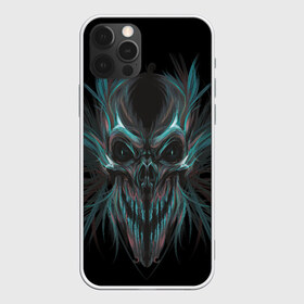 Чехол для iPhone 12 Pro Max с принтом Spirit of Darkness в Тюмени, Силикон |  | дух | зло | призрак | скелет | темные силы | тьма | хэллоуин | череп