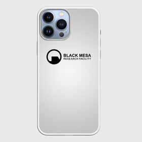 Чехол для iPhone 13 Pro Max с принтом Black Mesa в Тюмени,  |  | Тематика изображения на принте: black mesa | half life | халф лайф | черная меса
