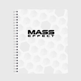 Тетрадь с принтом Mass Effect в Тюмени, 100% бумага | 48 листов, плотность листов — 60 г/м2, плотность картонной обложки — 250 г/м2. Листы скреплены сбоку удобной пружинной спиралью. Уголки страниц и обложки скругленные. Цвет линий — светло-серый
 | effect | game | games | rpg | shepard | игра | игры | масс | рпг | шепард | эффект