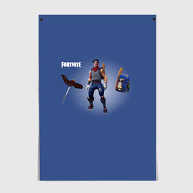 Постер с принтом Fortnite Fan Art в Тюмени, 100% бумага
 | бумага, плотность 150 мг. Матовая, но за счет высокого коэффициента гладкости имеет небольшой блеск и дает на свету блики, но в отличии от глянцевой бумаги не покрыта лаком | Тематика изображения на принте: fortnite | save | the | world | битва | борьба | выживани | зомби | королевская | монстры | симулятора | фортнайт