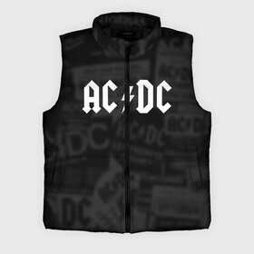 Мужской жилет утепленный 3D с принтом AC DC в Тюмени,  |  | acdc | альтернатива | группа | диси | метал | музыка | музыканты | рок | эйси | эйсидиси